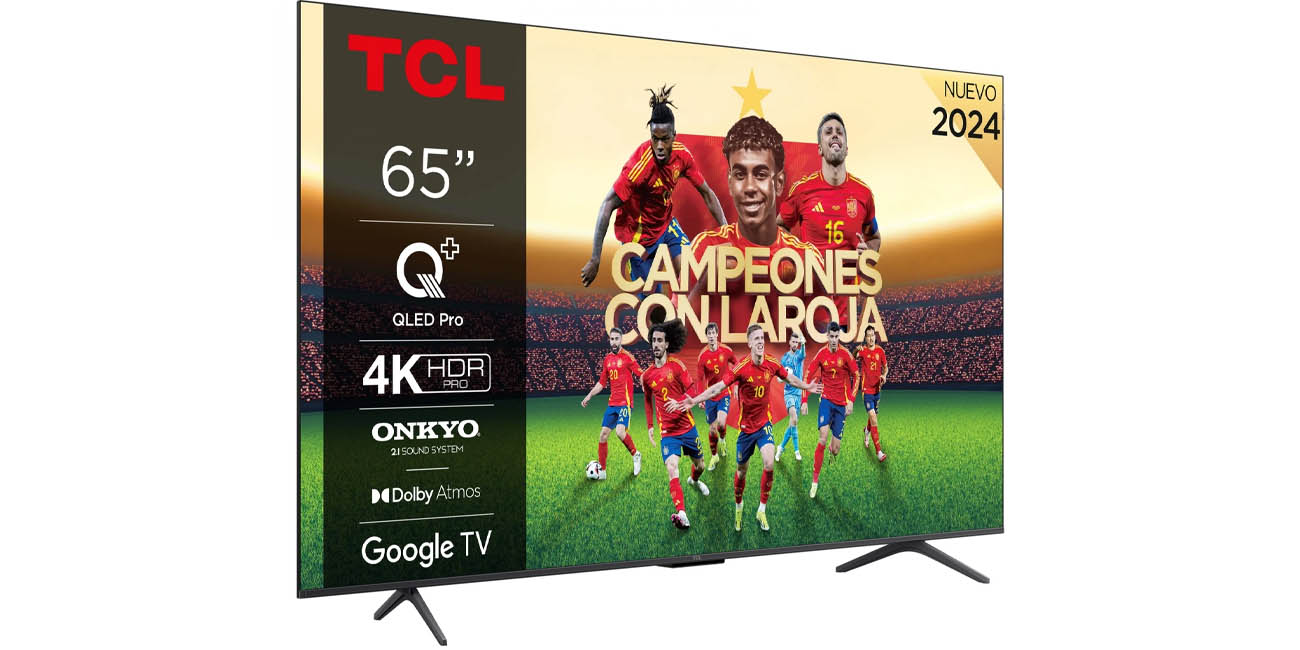 Smart TV QLED TCL 65C61B 4K UHD de 65"