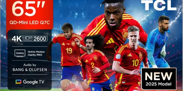 Chollo Smart TV TCL 65Q7C QD-Mini LED de 65 pulgadas con recompensa de 134,85€ en saldo de Amazon