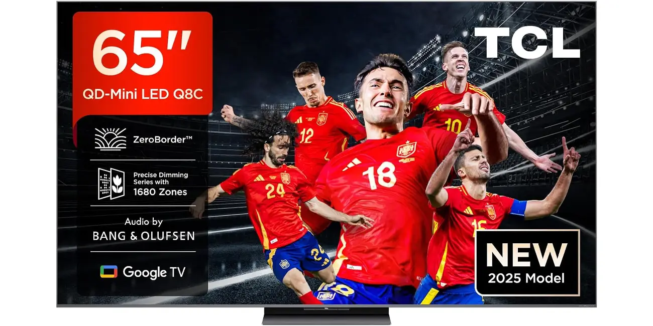 Smart TV QD-Mini LED TCL 65Q8C UHD 4K de 65"