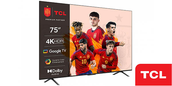 Smart TV TCL 75P635 UHD 4K de 75"