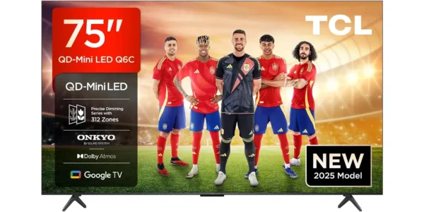 Smart TV QD-Mini LED TCL 75Q6C 4K de 75"