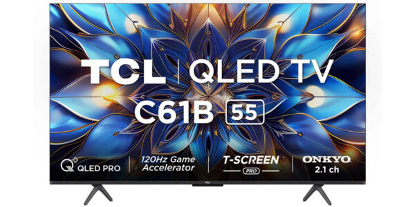 Smart TV TCL 55C61B QLED 4K UHD de 55"