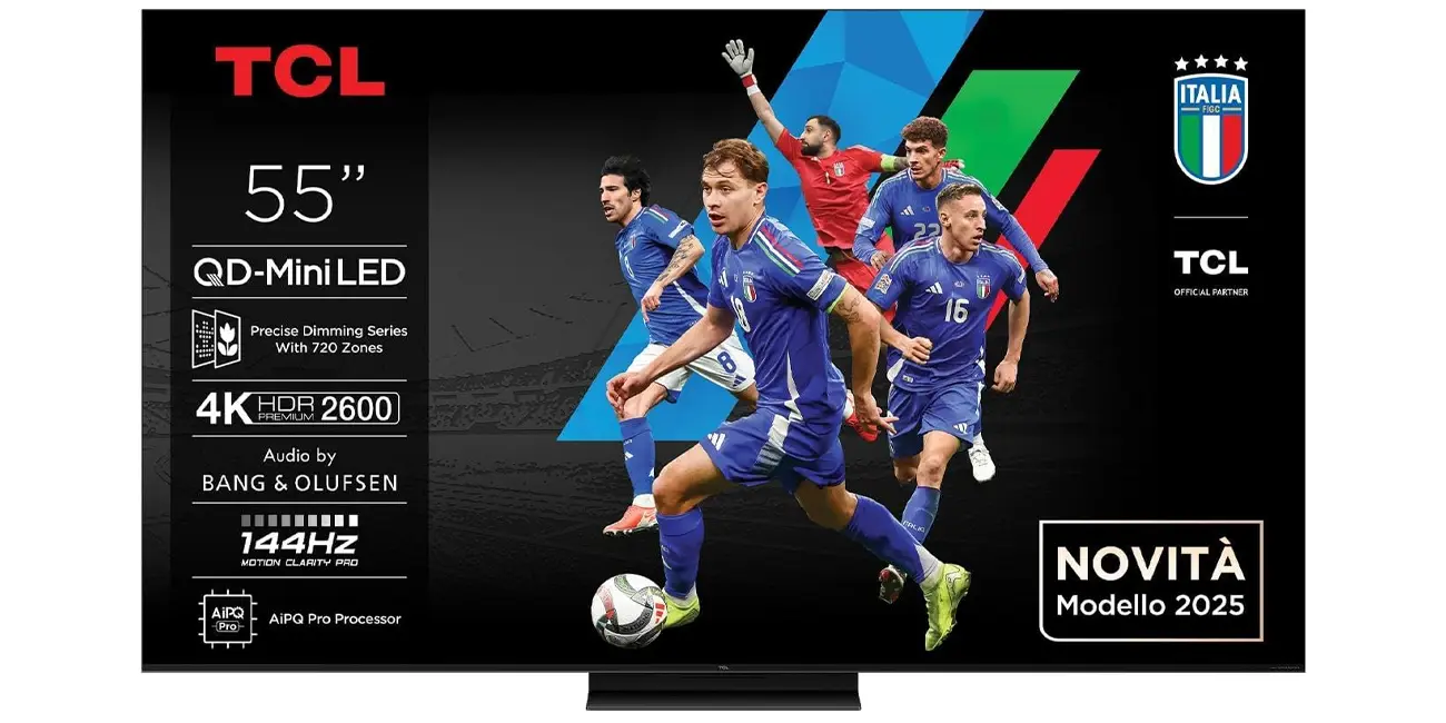 Smart TV TCL 55C7K QD-Mini UHD 4K de 55"