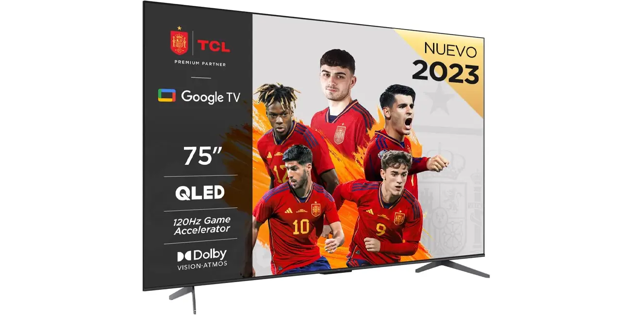 Smart TV TCL QLED 75C641 UHD 4K de 75"