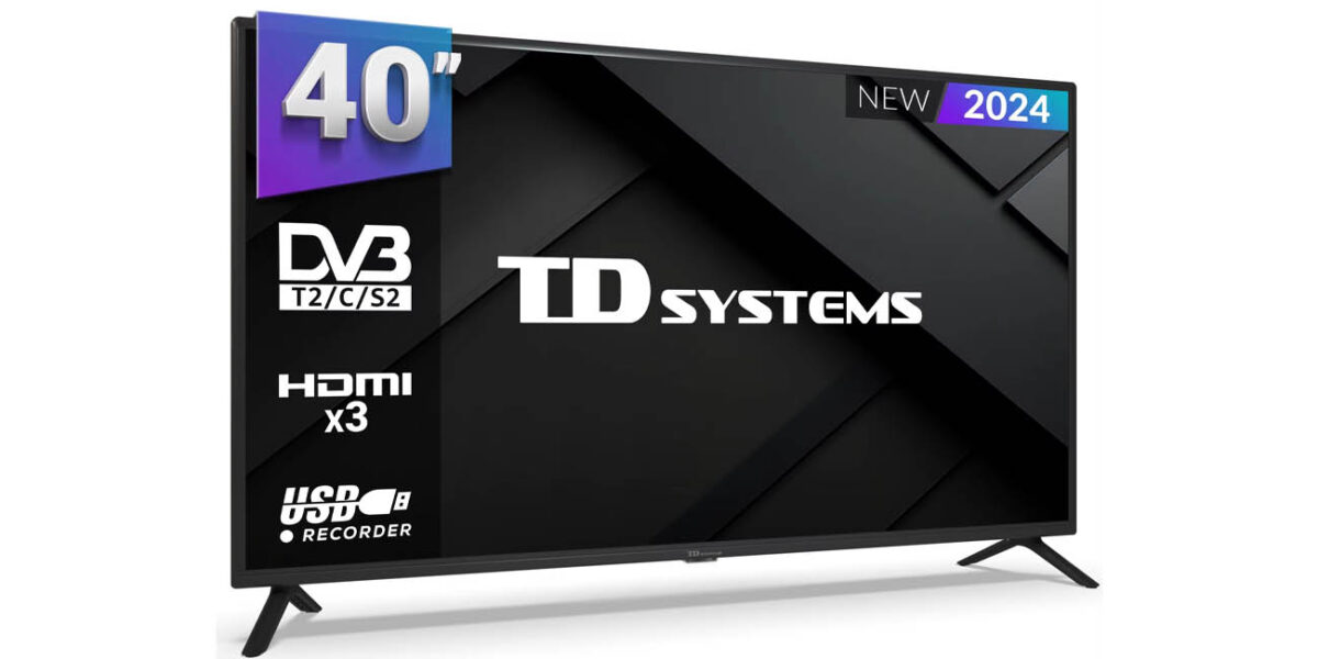 Smart TV TD Systems K40DLC19F FHD de 40"