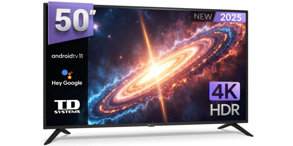 Smart TV TD Systems K50DLC20GLE UHD 4K de 50"