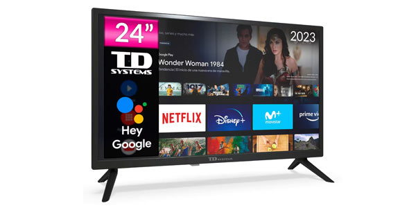 ▷ Chollo Flash: Smart TV TD Systems PRIME24X14S HD de 24 por sólo 103,05€  y envío gratis (-39%) o 93,05€ con cupón bienvenida