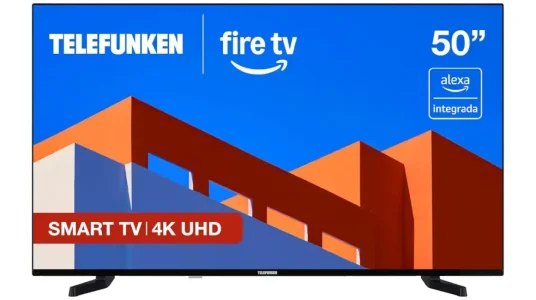 Smart TV Telefunken 50FTV825 UHD 4K de 50"