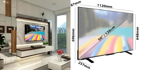 Smart TV Toshiba 50UV2363DG UHD 4K de 50"