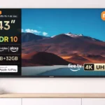 Smart TV Xiaomi TV F 43 UHD 4K Fire TV de 43 pulgadas