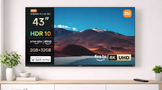 Smart TV Xiaomi TV F 43 UHD 4K Fire TV de 43 pulgadas