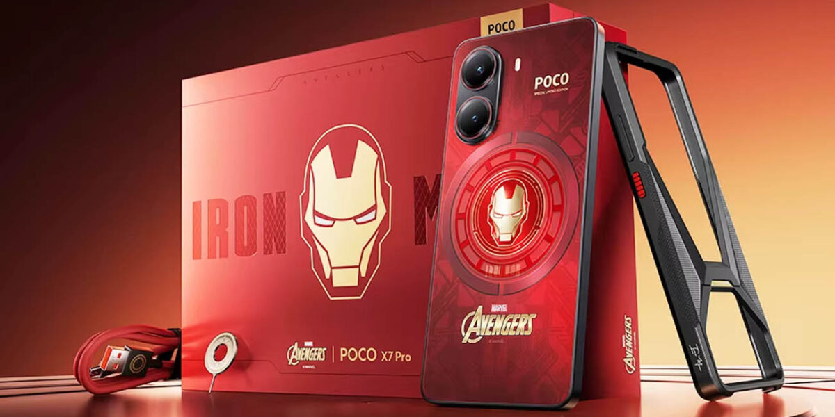 POCO X7 Pro Edición Iron Man