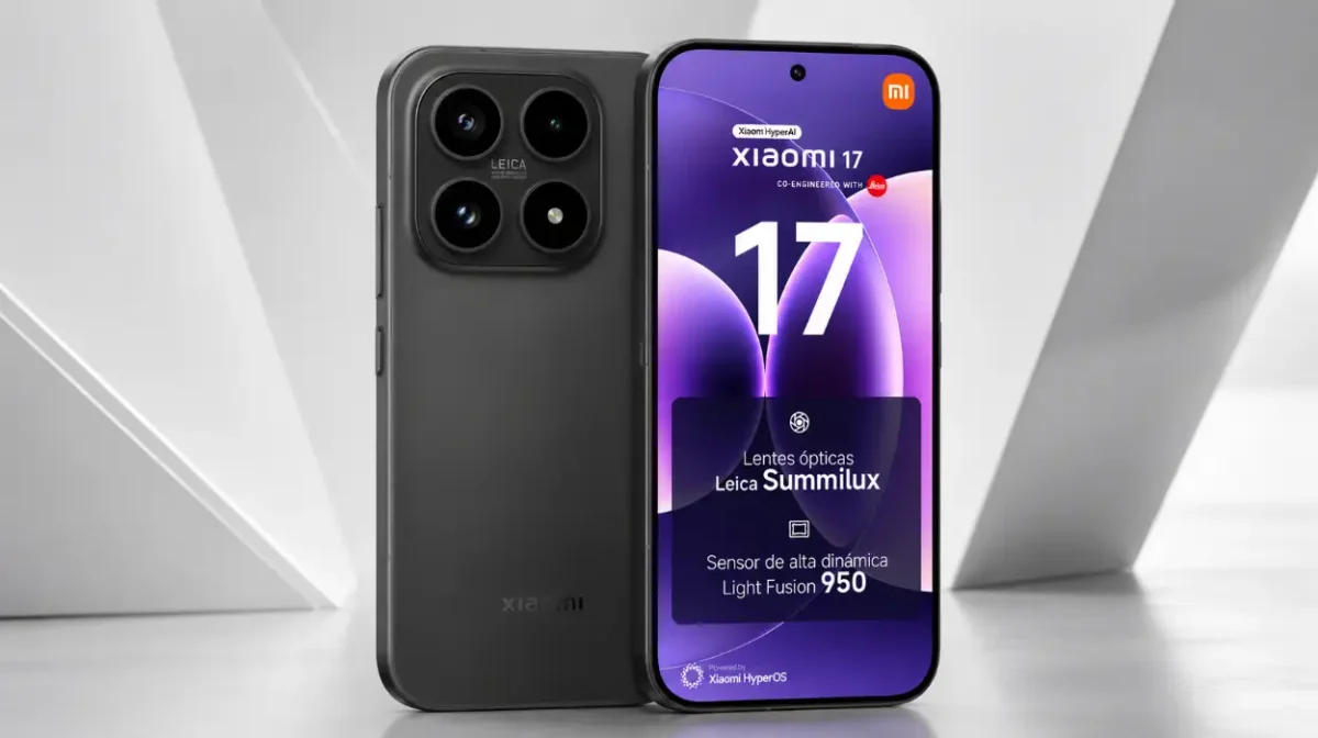 Xiaomi 17 - Smartphone potente con 12+512GB y lentes Leica Summilux