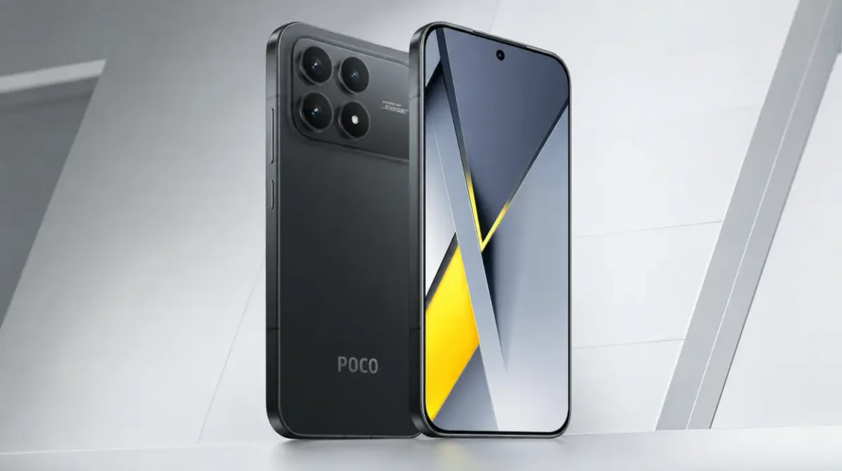 Smartphone Xiaomi POCO F8 Pro 5G 12+256GB con pantalla AMOLED de 120 Hz