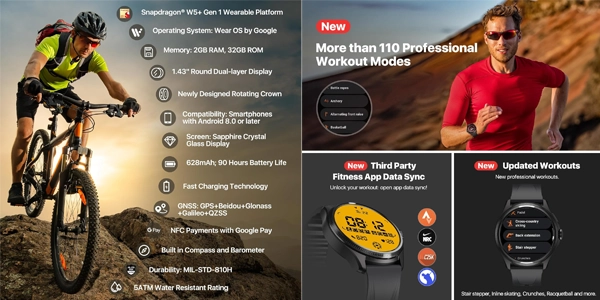 smartwatch Ticwatch Pro 5 Enduro oferta