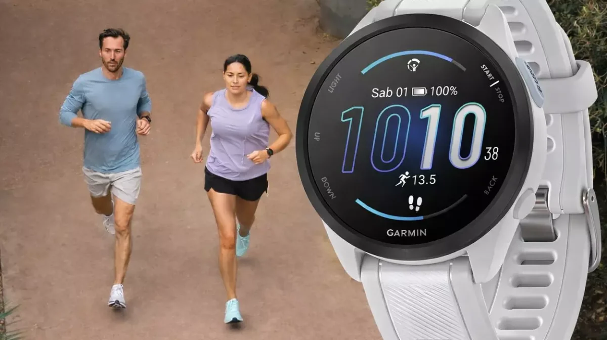 El smartwatch perfecto para correr cae a precio de chollo: Garmin Forerunner 165 por sólo 115,14€ con cupón y envío gratis (-50%) (cuesta 199€ en MediaMarkt)