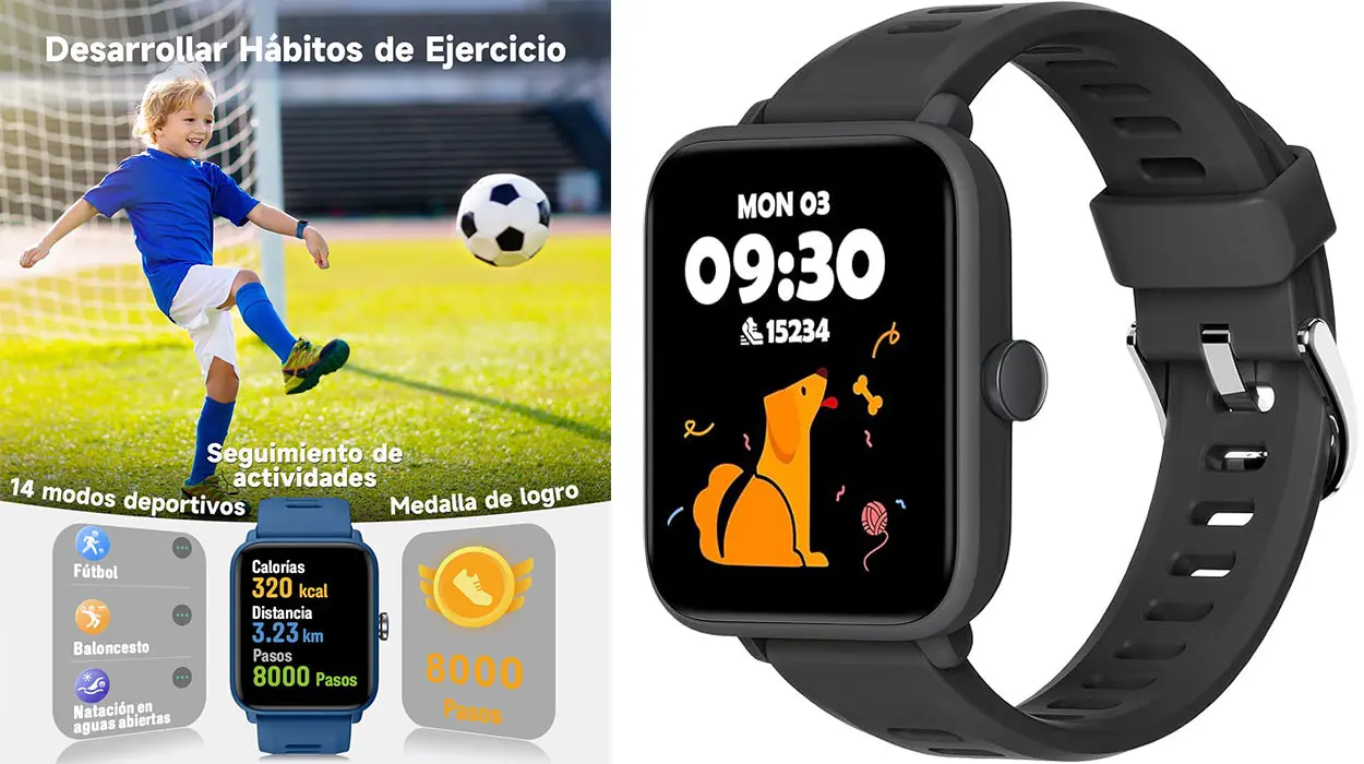 Smartwatch BiggerFive para niños barato