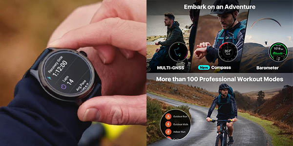 Smartwatch TicWatch Pro 5 con Wear OS, GPS y NFC