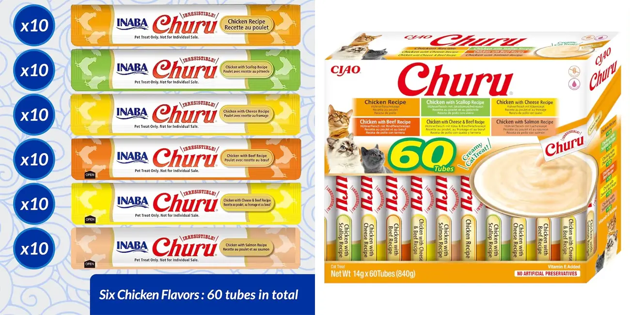 Snack para gatos INABA Churu