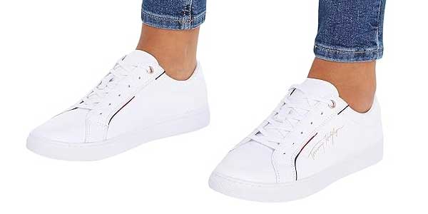 Sneakers Tommy Hilfiger Signature mujer oferta