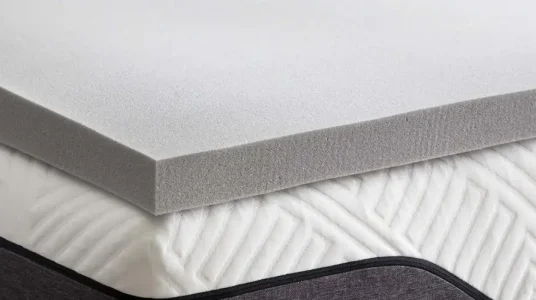 Chollo Sobrecolchón viscoelástico LUCID con partículas de carbón de bambú 150 x 200 cm