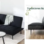 sofá cama clic clac Zinus Quinn