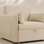 Sofá cama Nalui Nest 1 de 1 plaza: sillón, chaise longue y cama