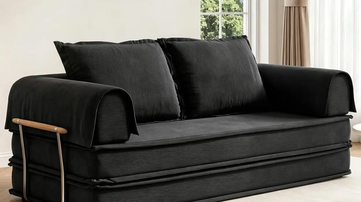 Sofá cama modular Vipbear de 200 cm, desmontable y plegable, perfecto para espacios reducidos