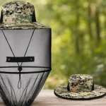 Sombrero mosquitera antimosquitos para proteger rostro y cuello al aire libre