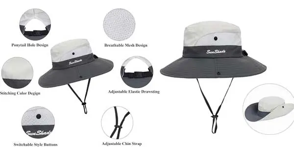 Sombrero para el sol mujer Utowo oferta