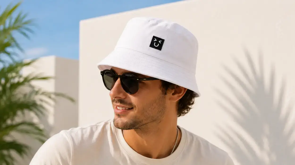 Disfruta del aire libre con este simpático sombrero pescador de algodón Tuopuda
