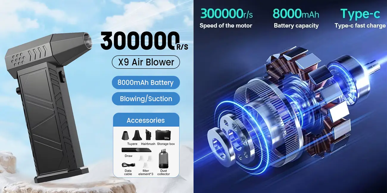 Soplador de aire X9 Air Blower