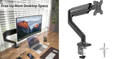 Soporte ajustable Suptek para monitores