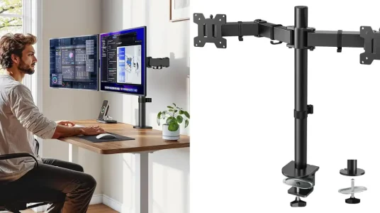 Soporte dual para 2 monitores Huanuo