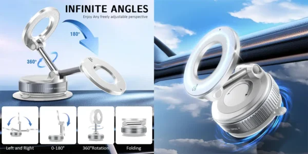 Soporte magnético de smartphone para coche