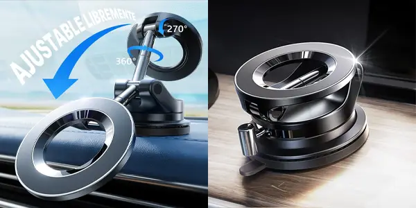 Soporte magnético de móvil Lisen para coche