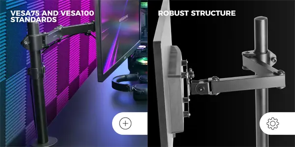 Soporte para monitor Mars Gaming MARM1