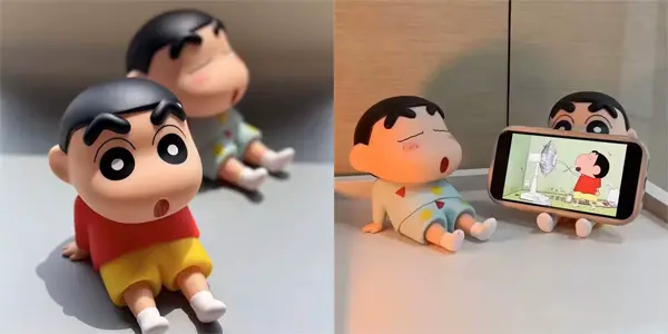 Soporte para smartphone Shin-Chan