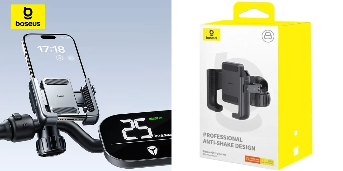 Soporte de móvil Baseus GoTrip Series para bicicleta