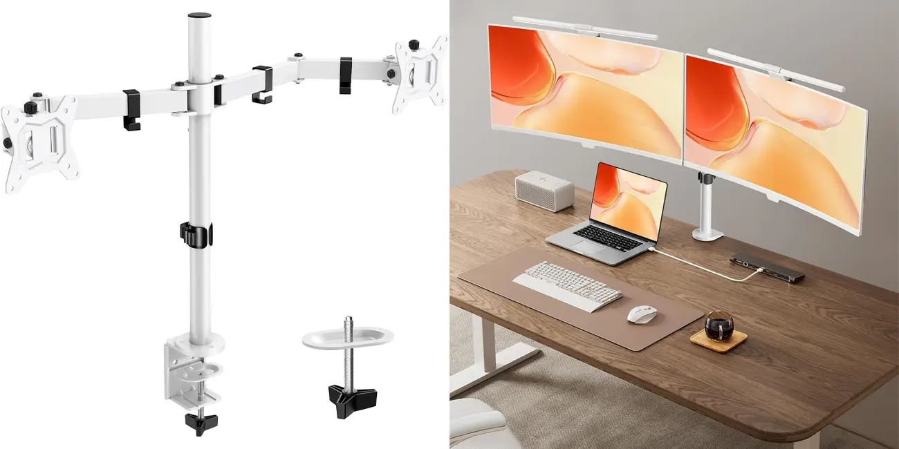 Soporte doble ErGear para 2 monitores