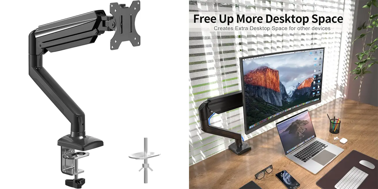 Soporte giratorio Suptek para monitor de 13" a 32"