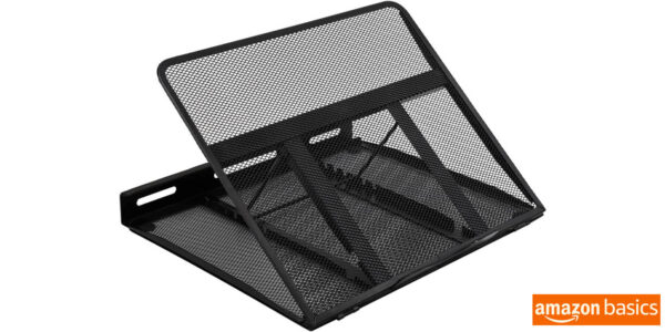 Soporte para portátil ergonómico Amazon Basics