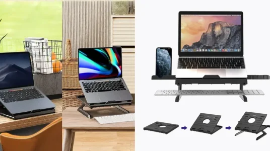 Soporte plegable Solayce para portátil