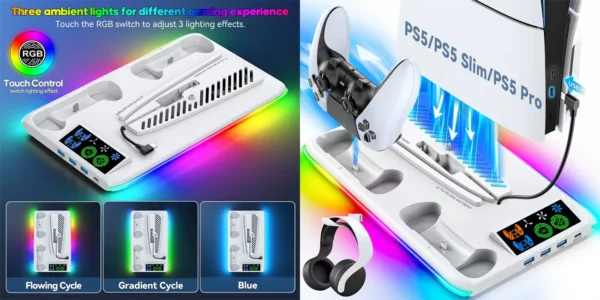 Base de ventilación OIVO para PS5