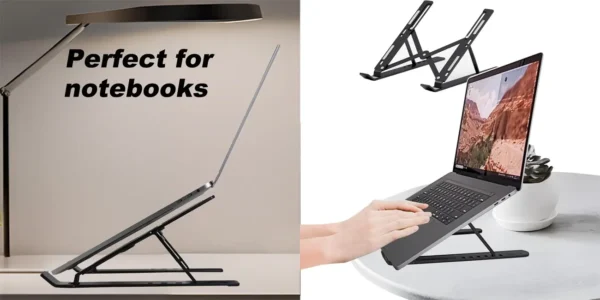 Soporte plegable para portátil de hasta 18"