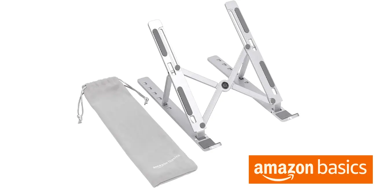 Soporte para portátil plegable Amazon Basics