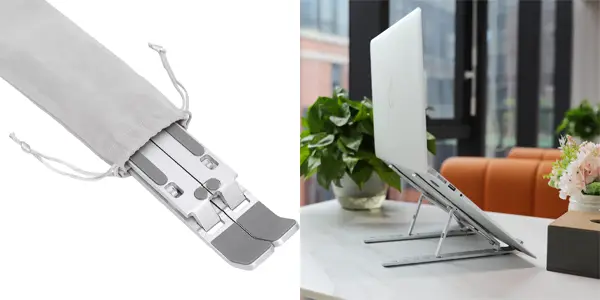 Soporte para portátil plegable Amazon Basics