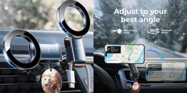 Soporte de smartphone magnético LISEN para coche