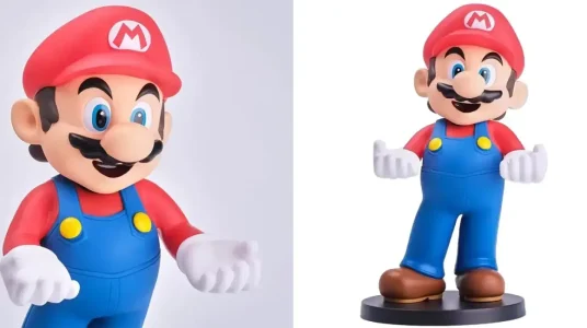 Soporte Super Mario de 31cm para mando de consola