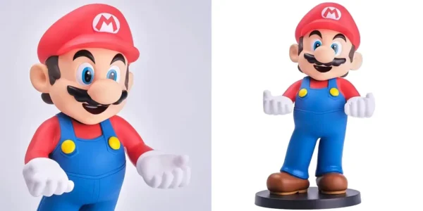 Soporte Super Mario de 31cm para mando de consola